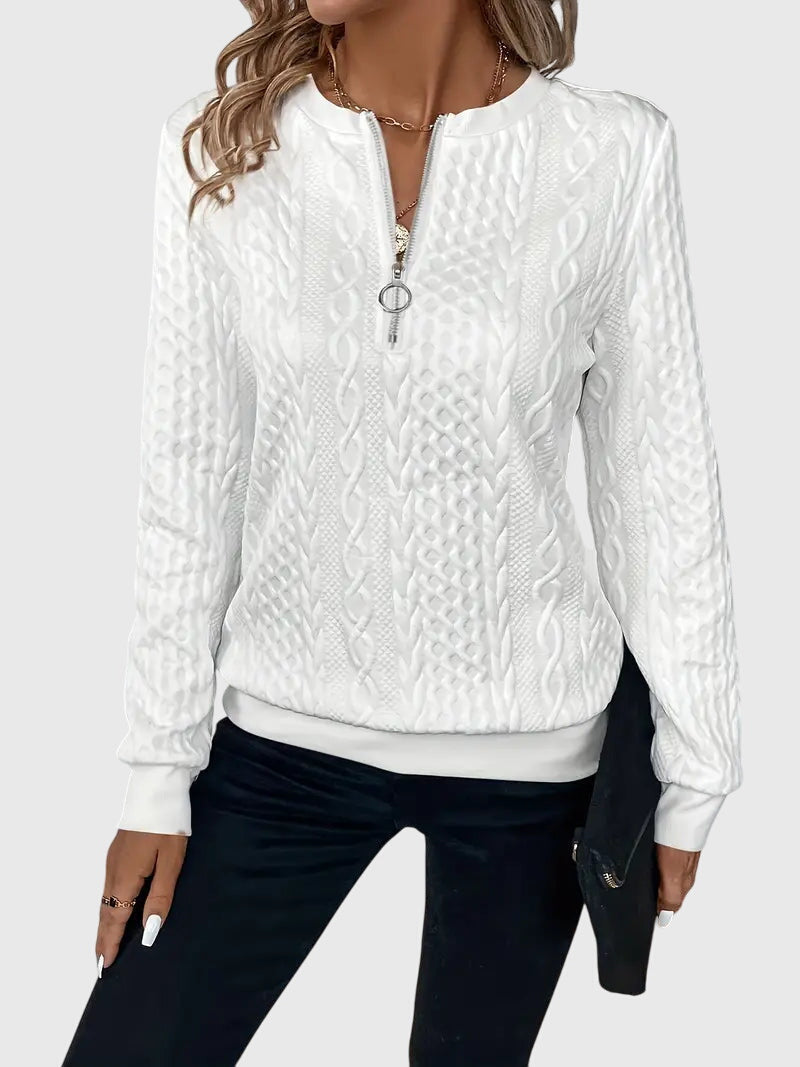 Nora | Jumper With Zipper