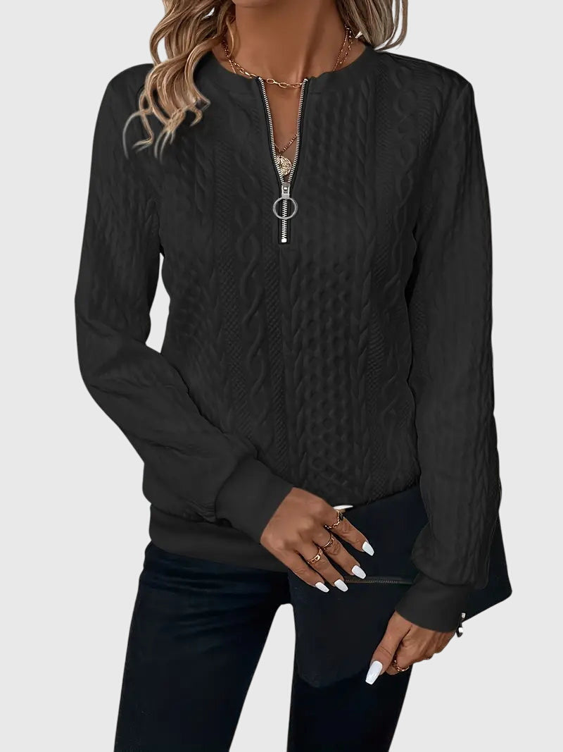 Nora | Jumper With Zipper