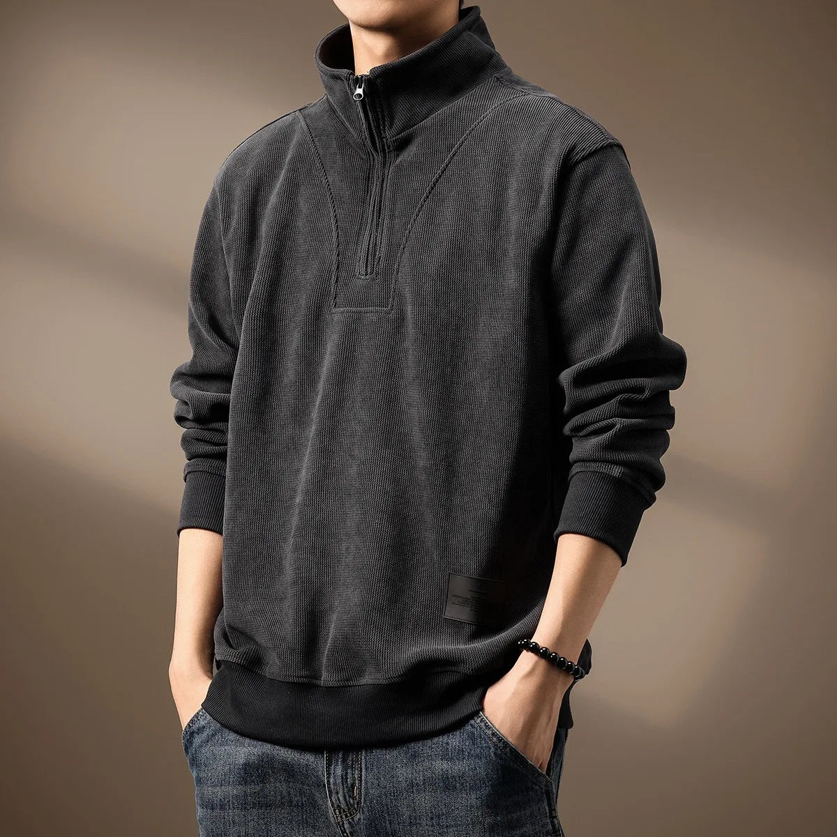 Alder Quarter-Zip Sweater