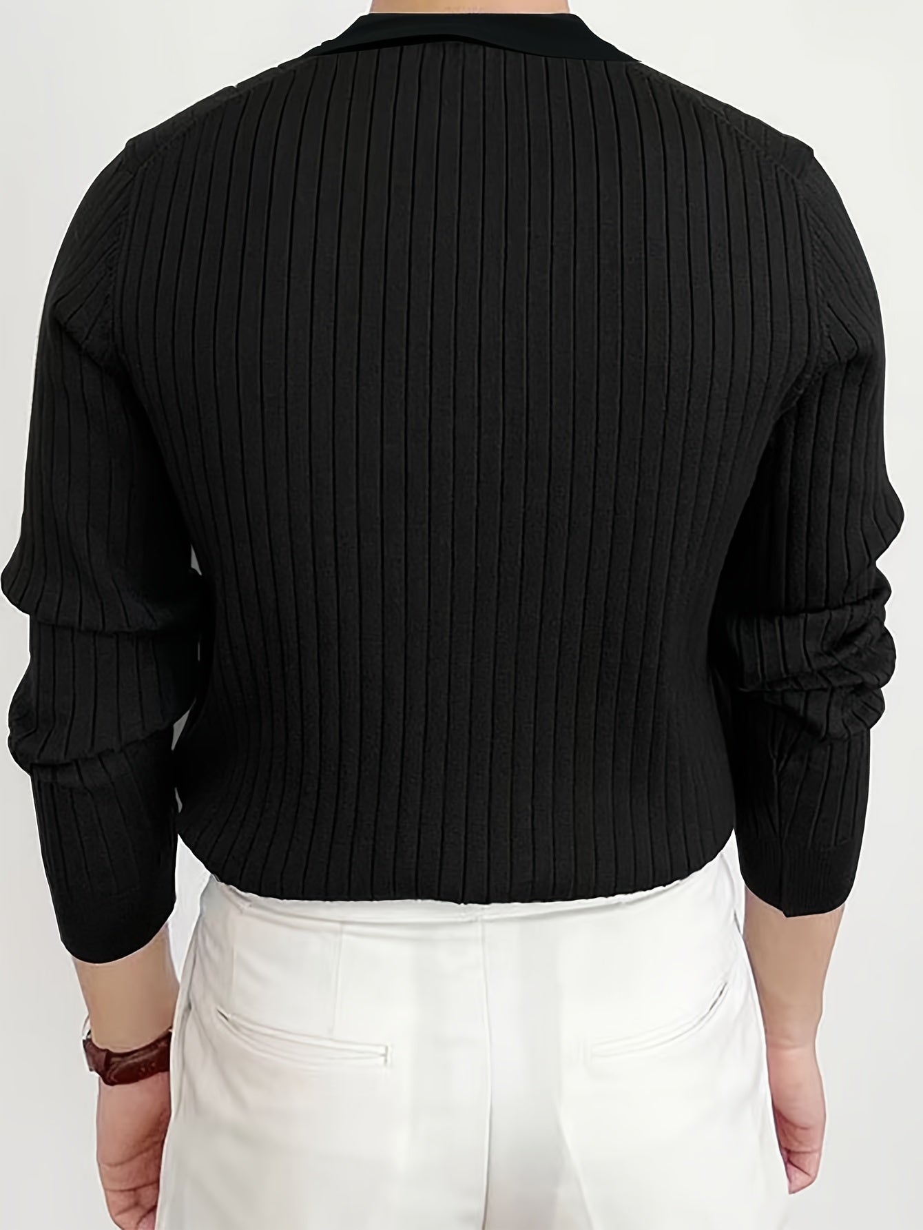 Men's Casual Polo Knit Shirt Short-Sleeve Collared Relaxed Fit Everyday