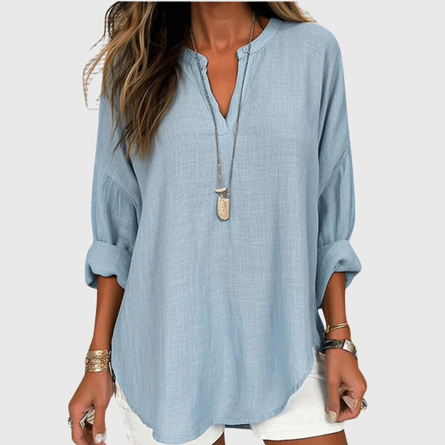 Lenara | Flowing Elegant Beach Shirt