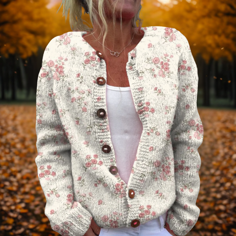 Stella | Pink Rose Cardigan