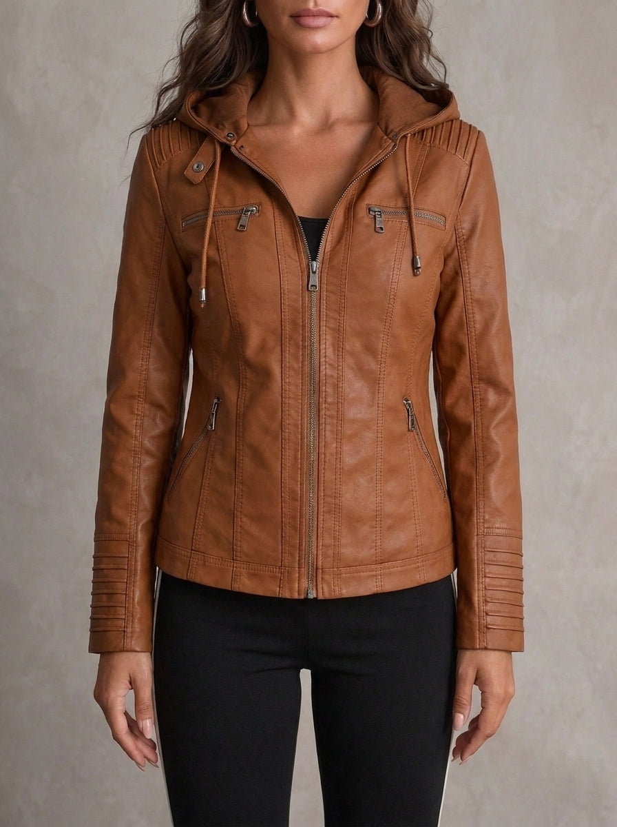 Harriet | Elegant Leather Jacket