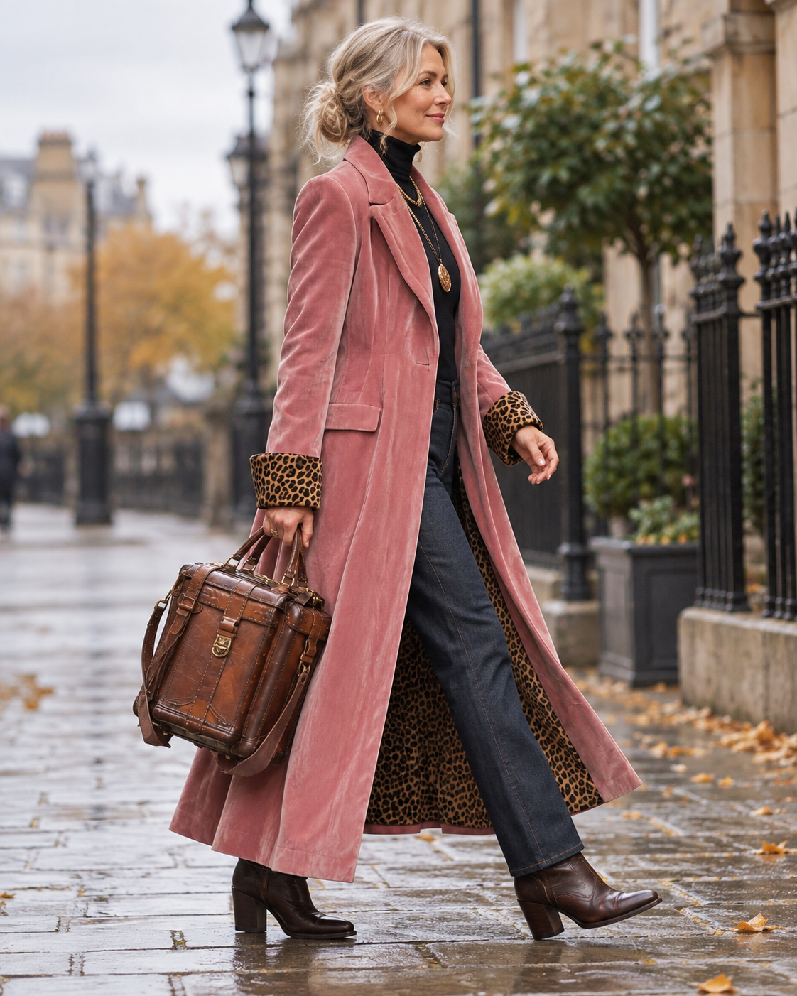 Madison - Elegant Long Tailored Coat