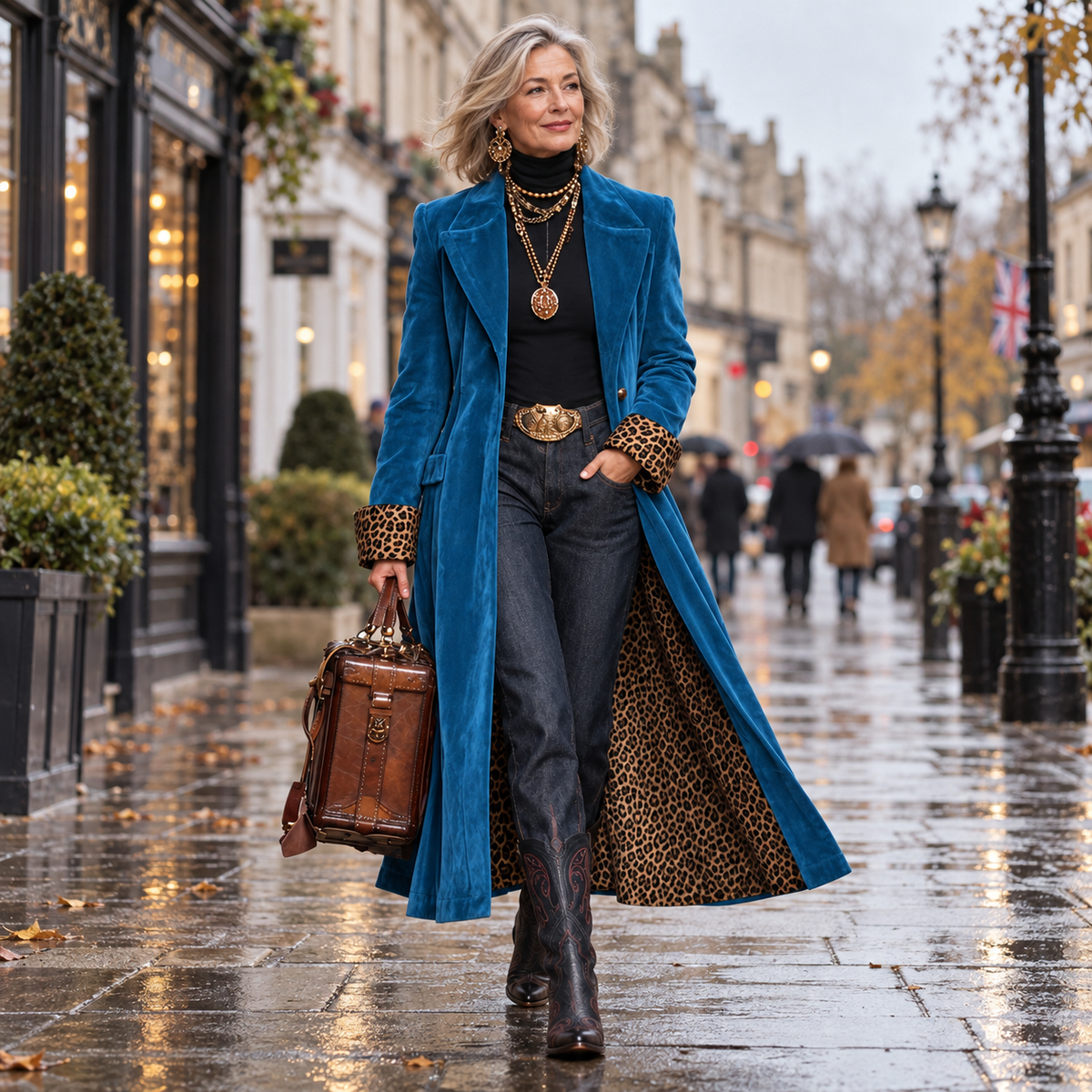Madison - Elegant Long Tailored Coat
