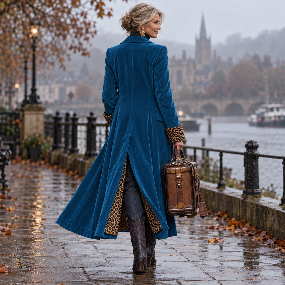 Madison - Elegant Long Tailored Coat