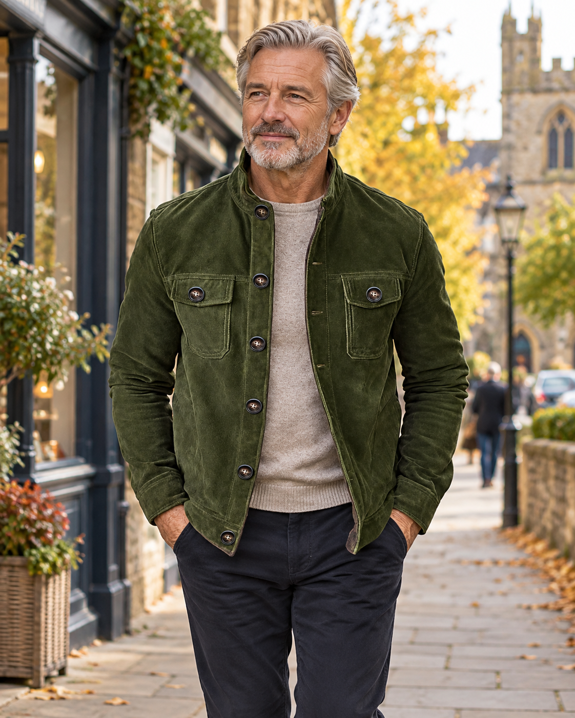 Matthew | Classic Button Jacket