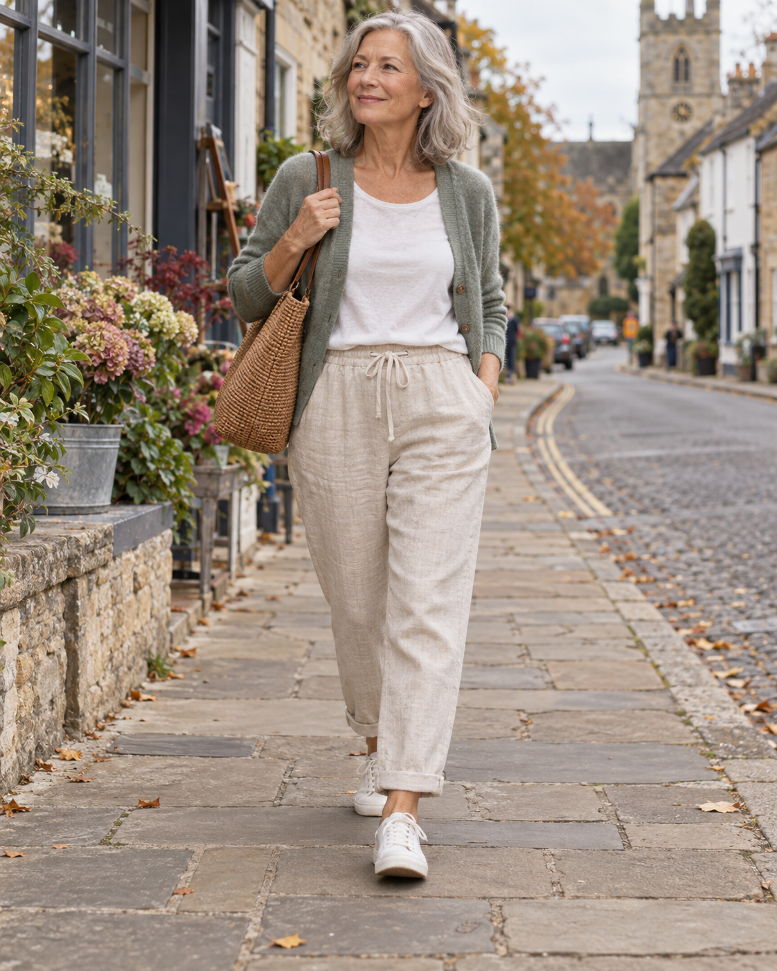 Mara | Relaxed Linen Trousers