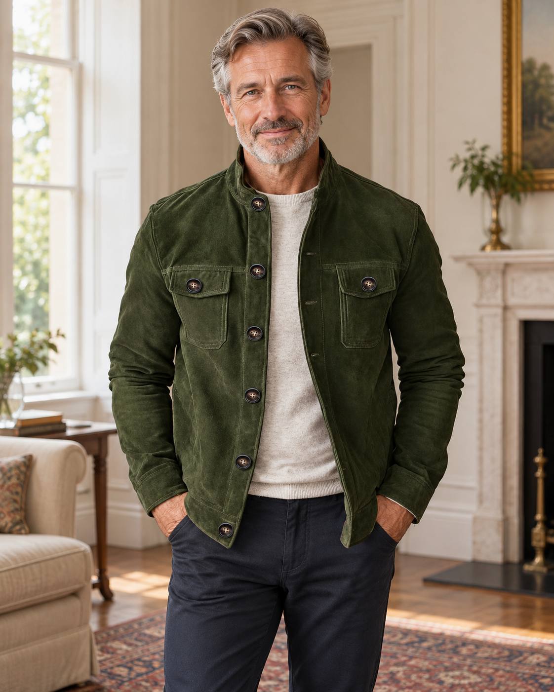 Matthew | Classic Button Jacket