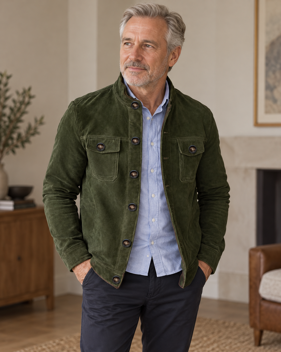 Matthew | Classic Button Jacket