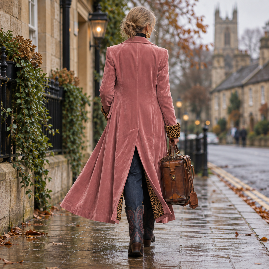 Madison - Elegant Long Tailored Coat