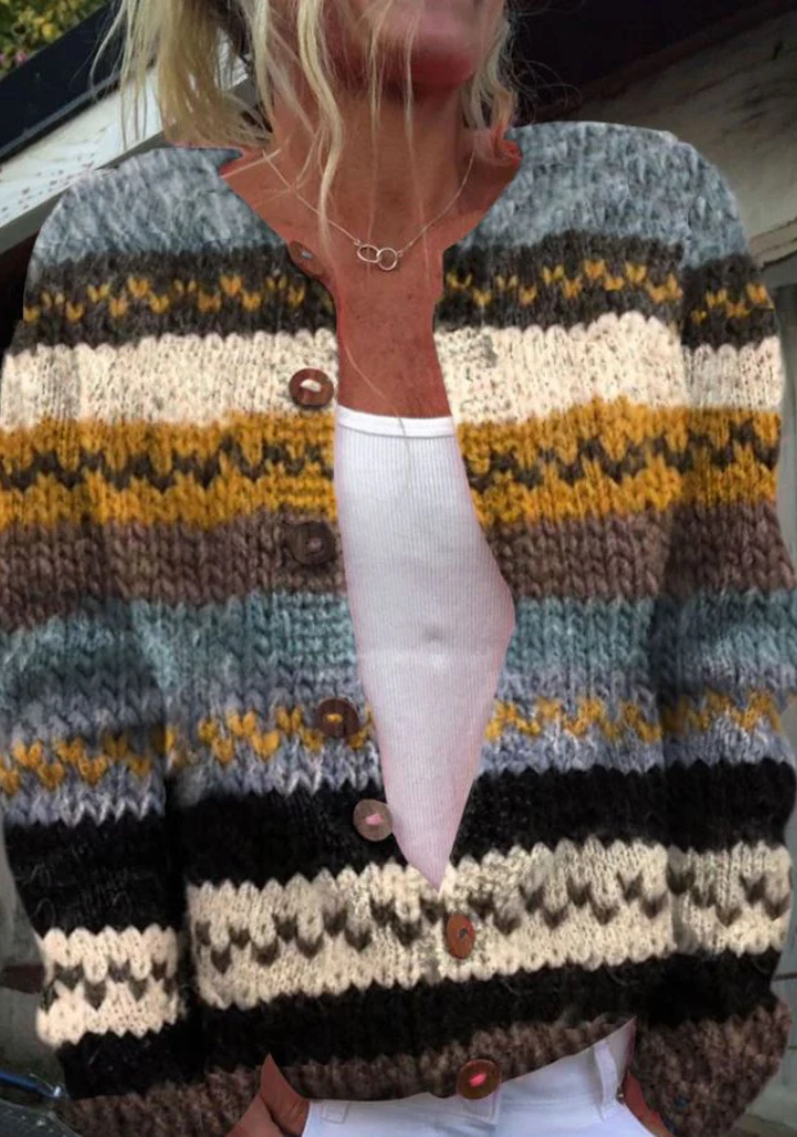 Bella | Sardines Art Cardigan