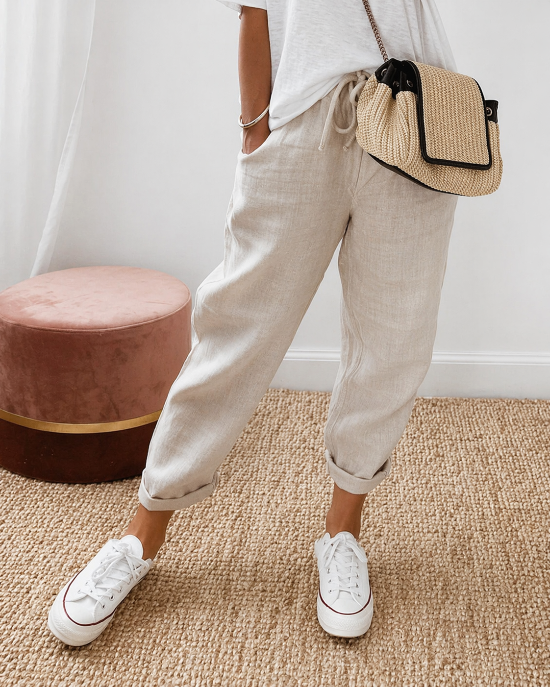 Mara | Relaxed Linen Trousers