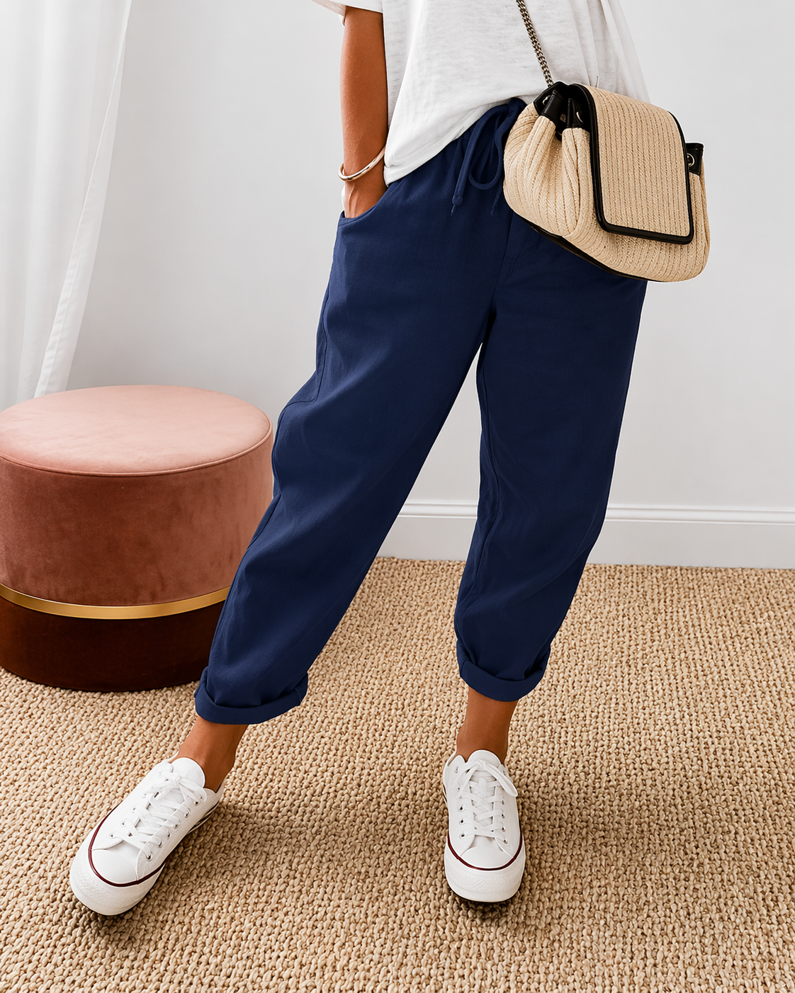 Mara | Relaxed Linen Trousers