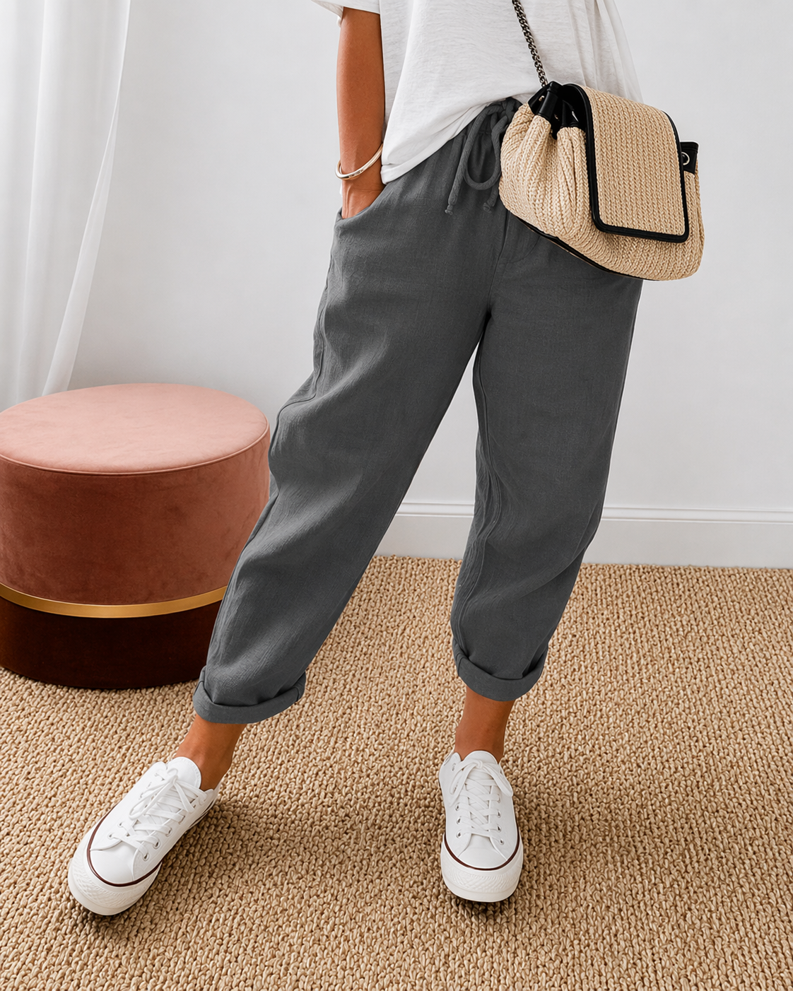 Mara | Relaxed Linen Trousers