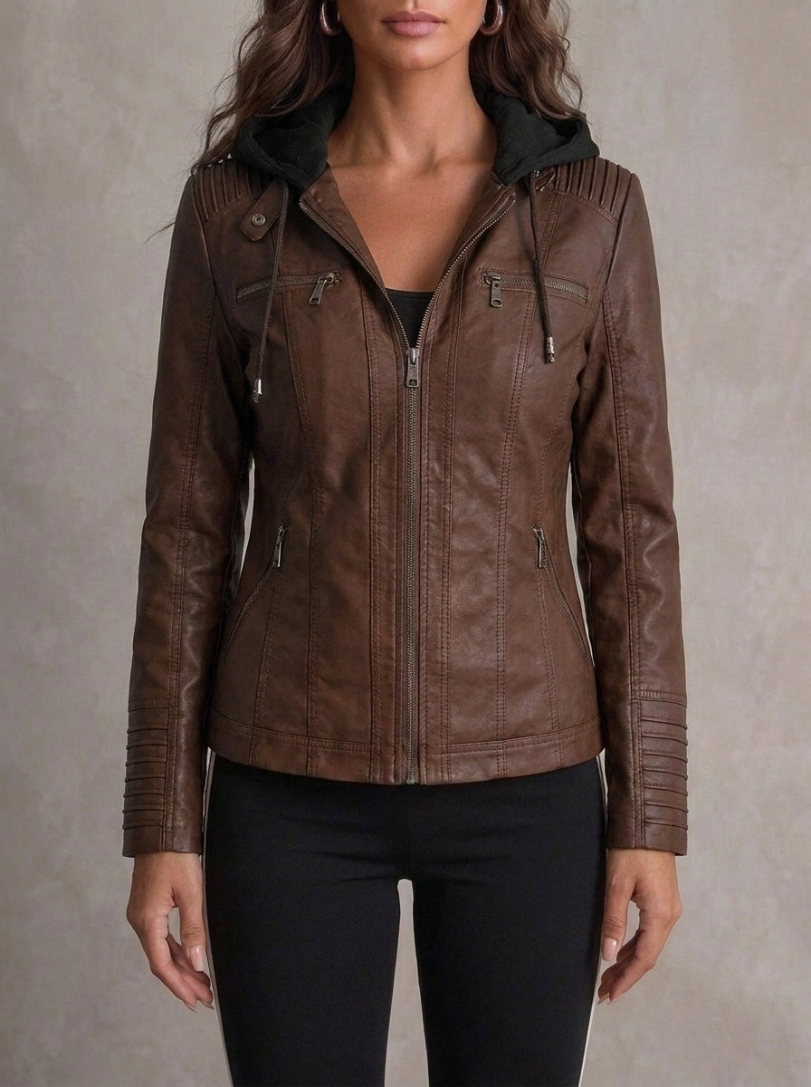 Harriet | Elegant Leather Jacket