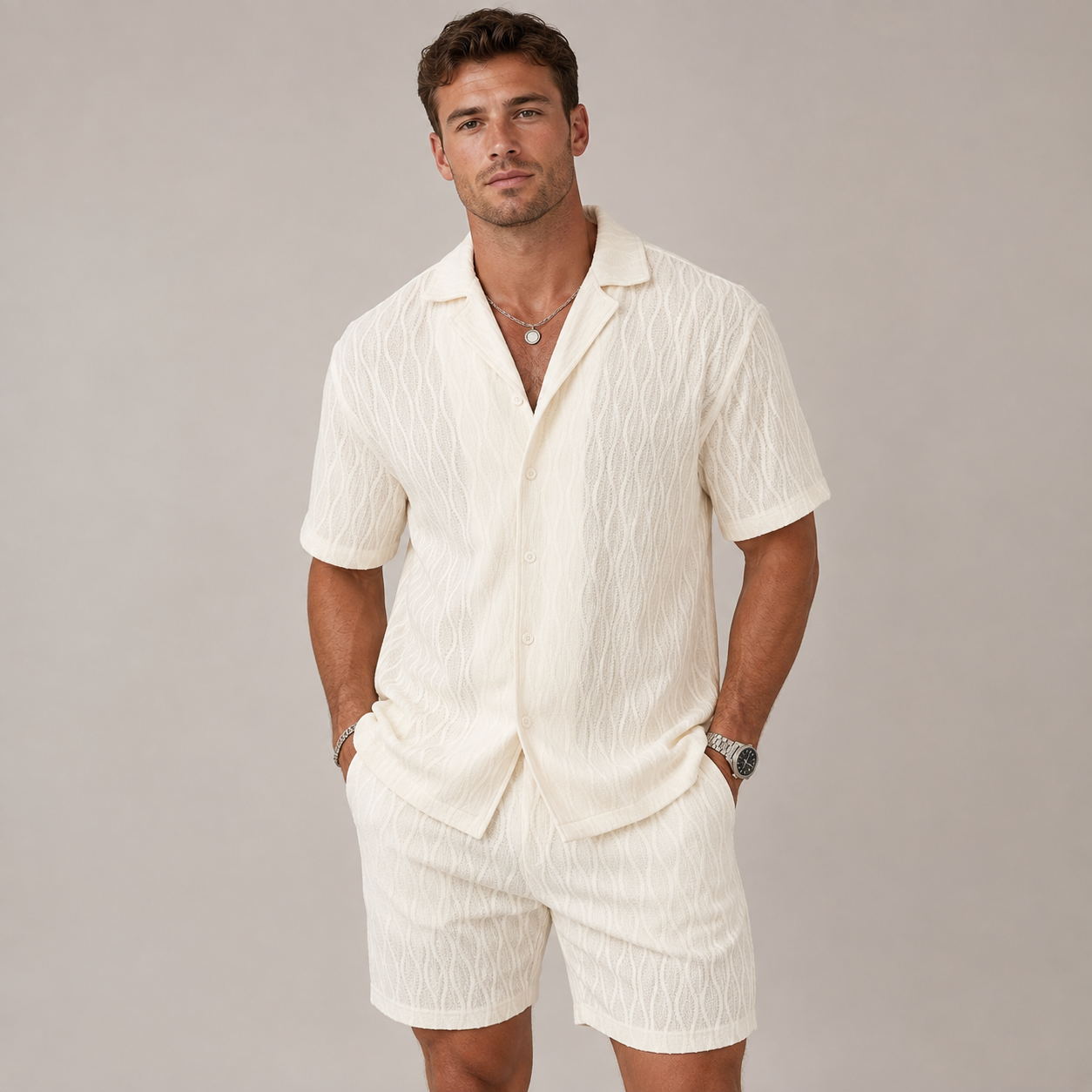 The Luca Shirt & Shorts Set