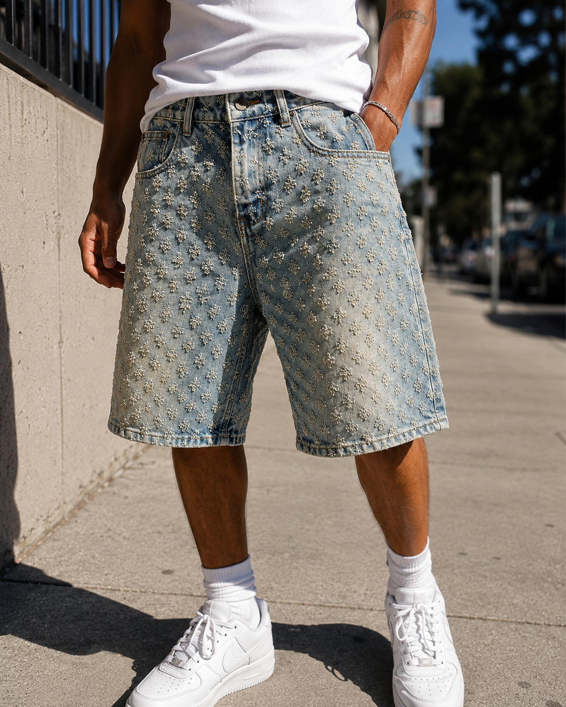 District Denim Short