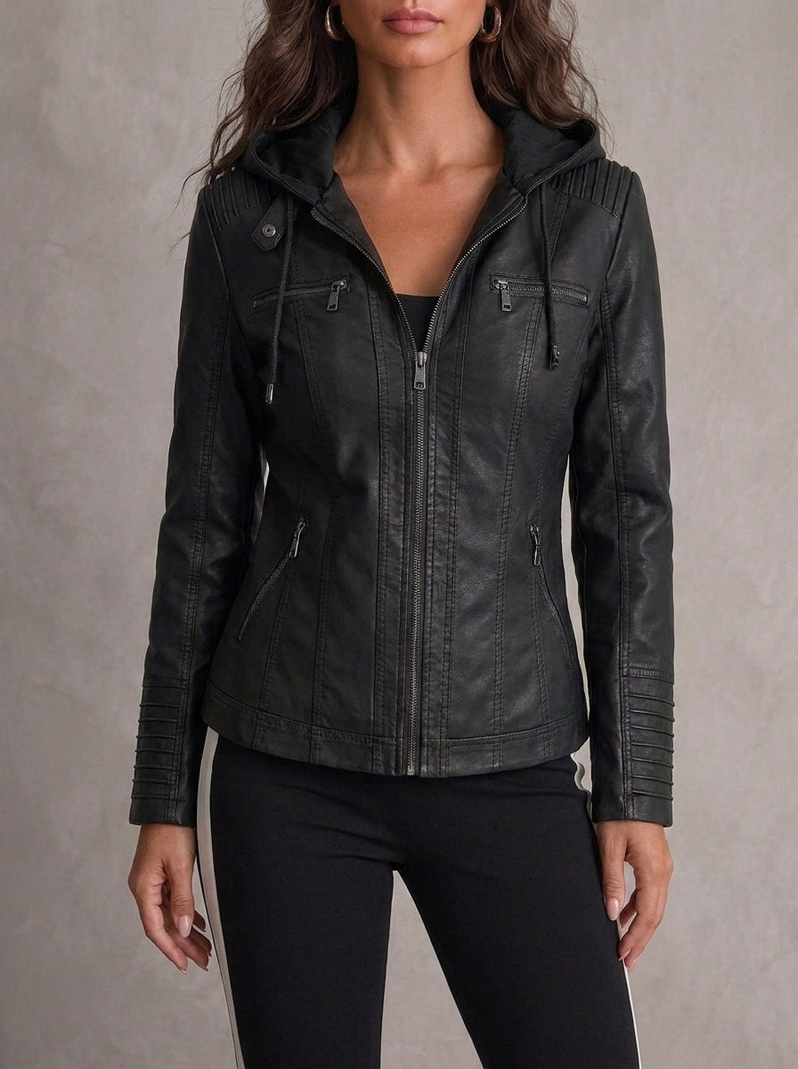 Harriet | Elegant Leather Jacket