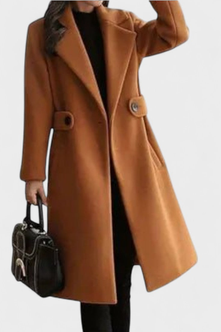 Isla | Wool Blend Winter Coat