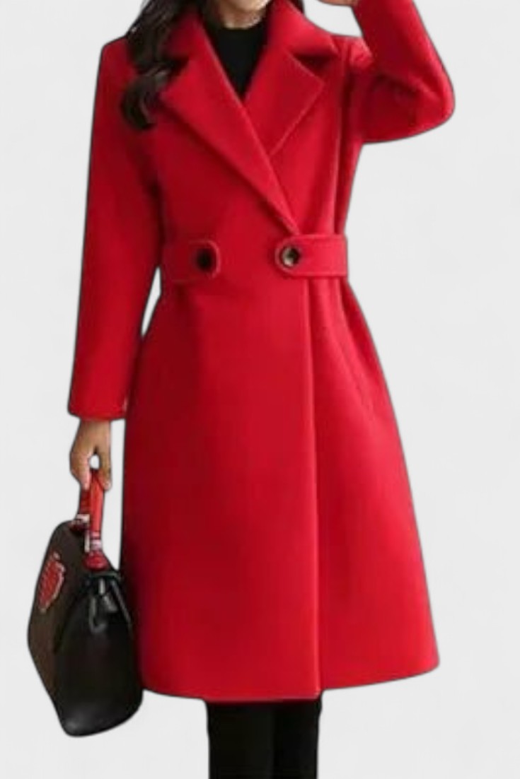 Isla | Wool Blend Winter Coat