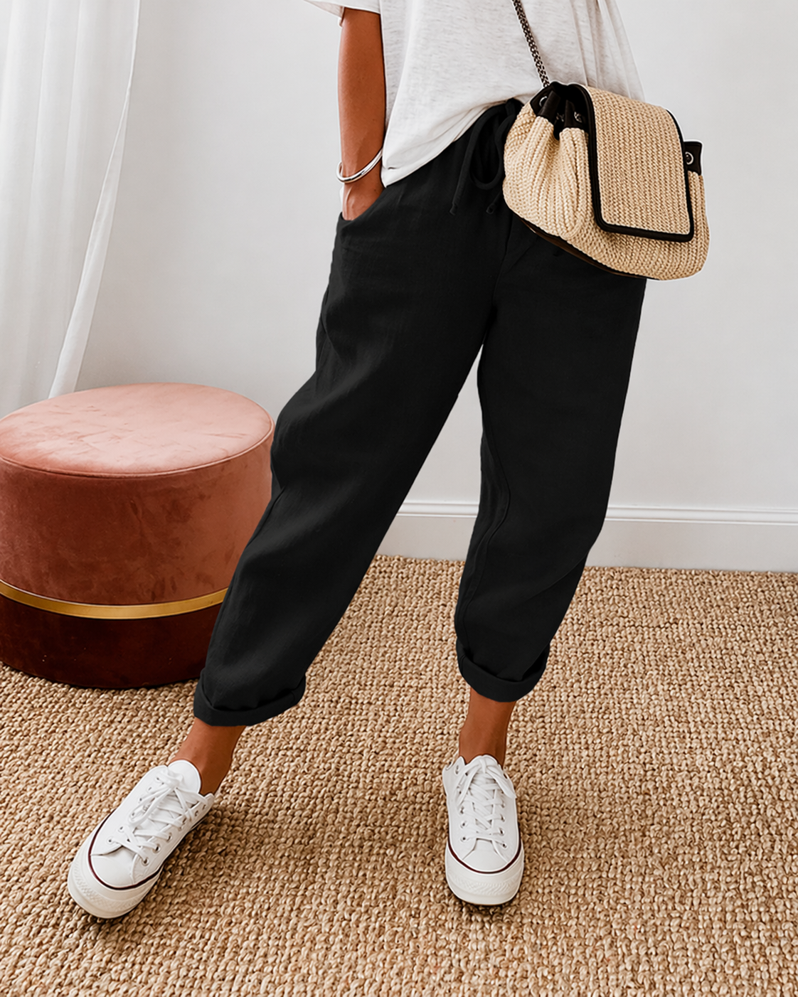 Mara | Relaxed Linen Trousers