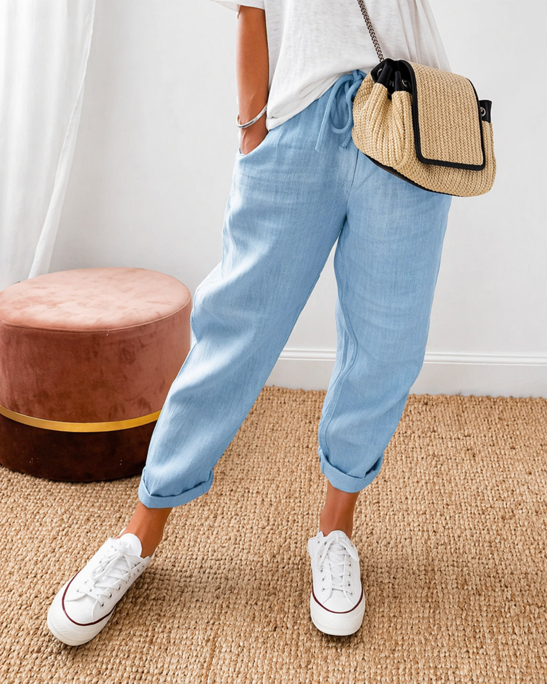 Mara | Relaxed Linen Trousers