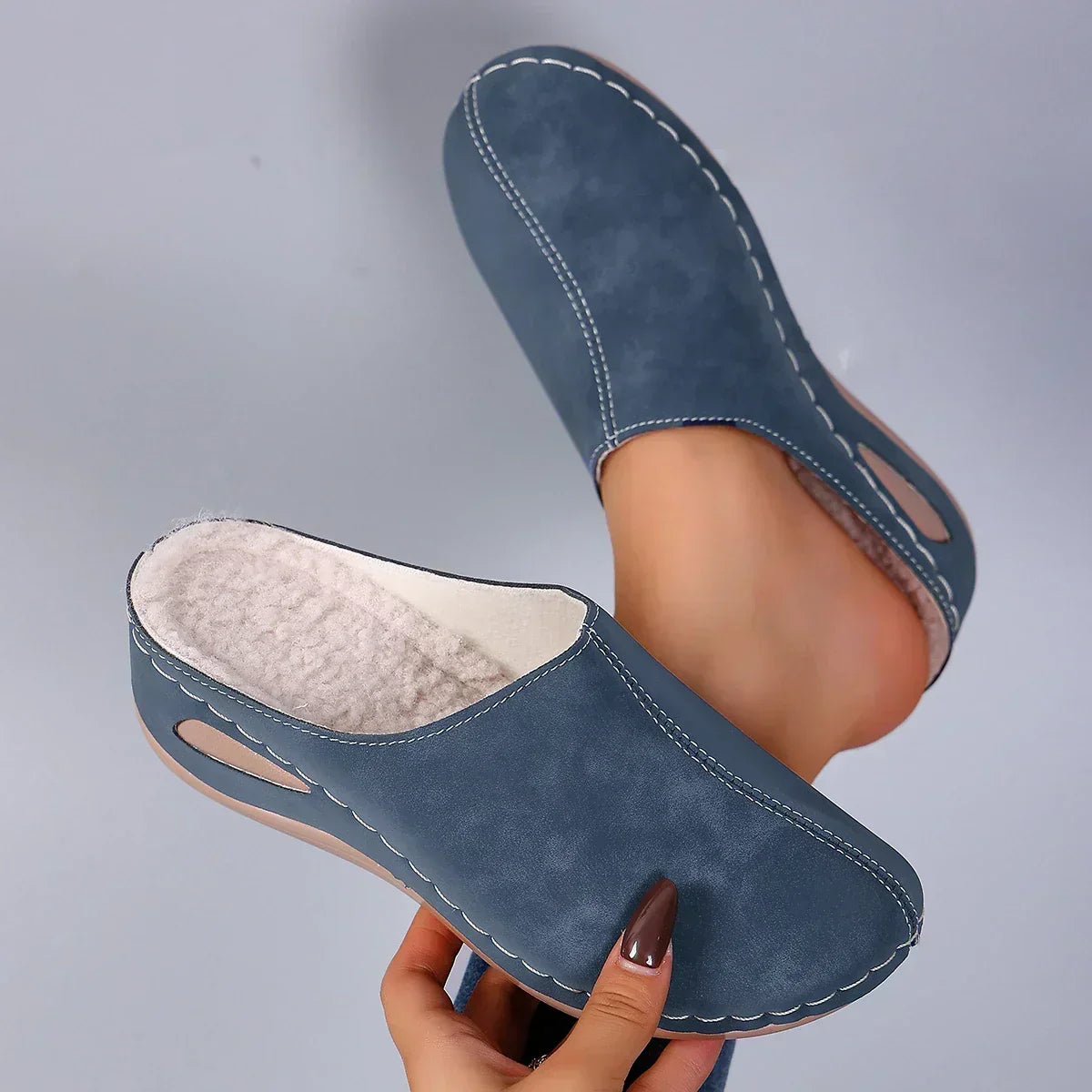 Elise | Warm Orthopaedic Slippers