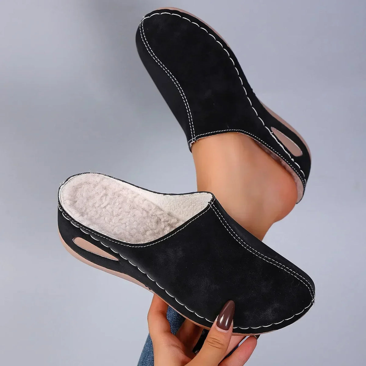 Elise | Warm Orthopaedic Slippers