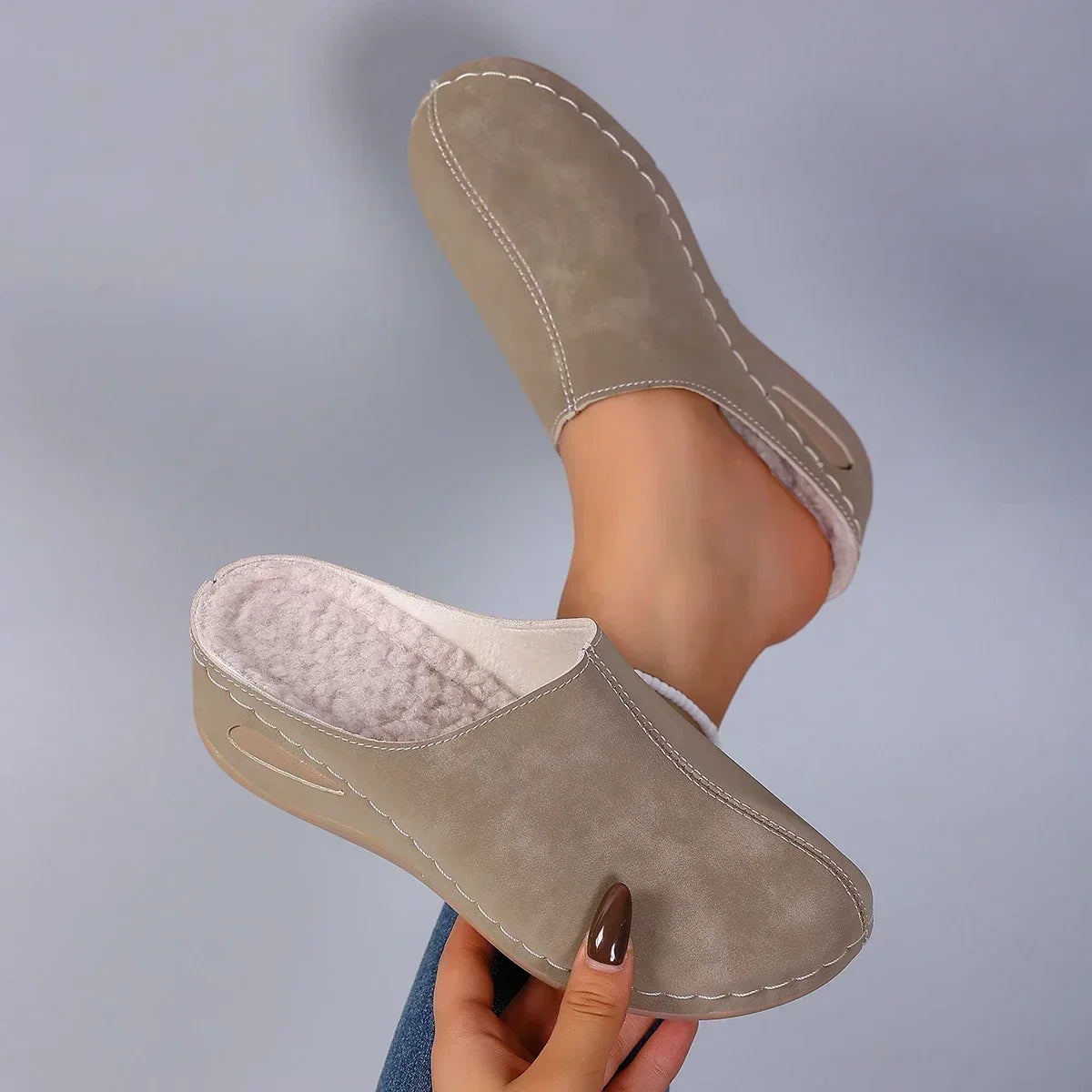 Elise | Warm Orthopaedic Slippers