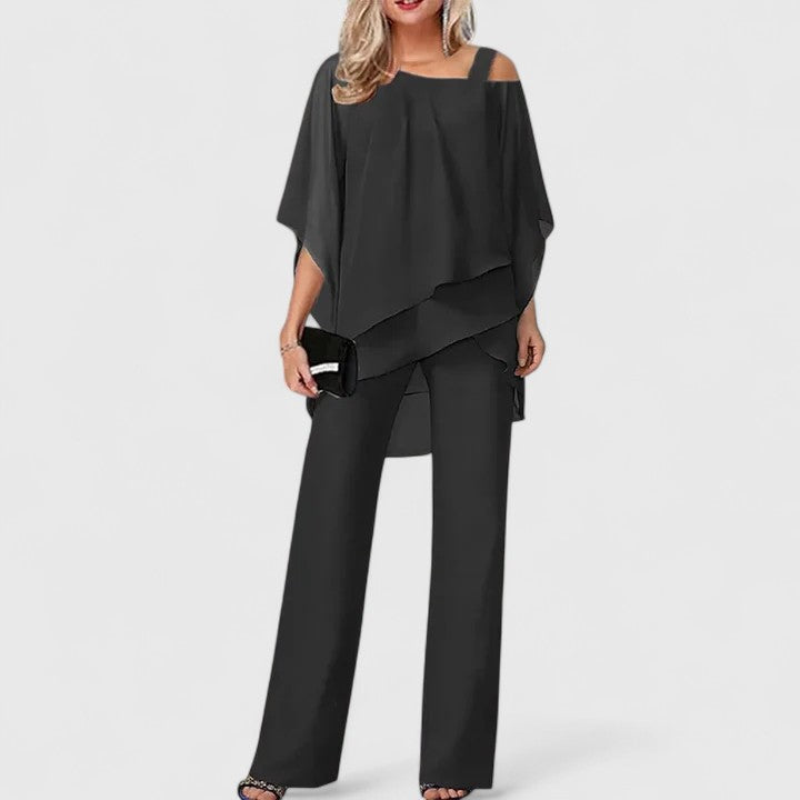 Serenity | Elegant Two-Piece Trouser Set