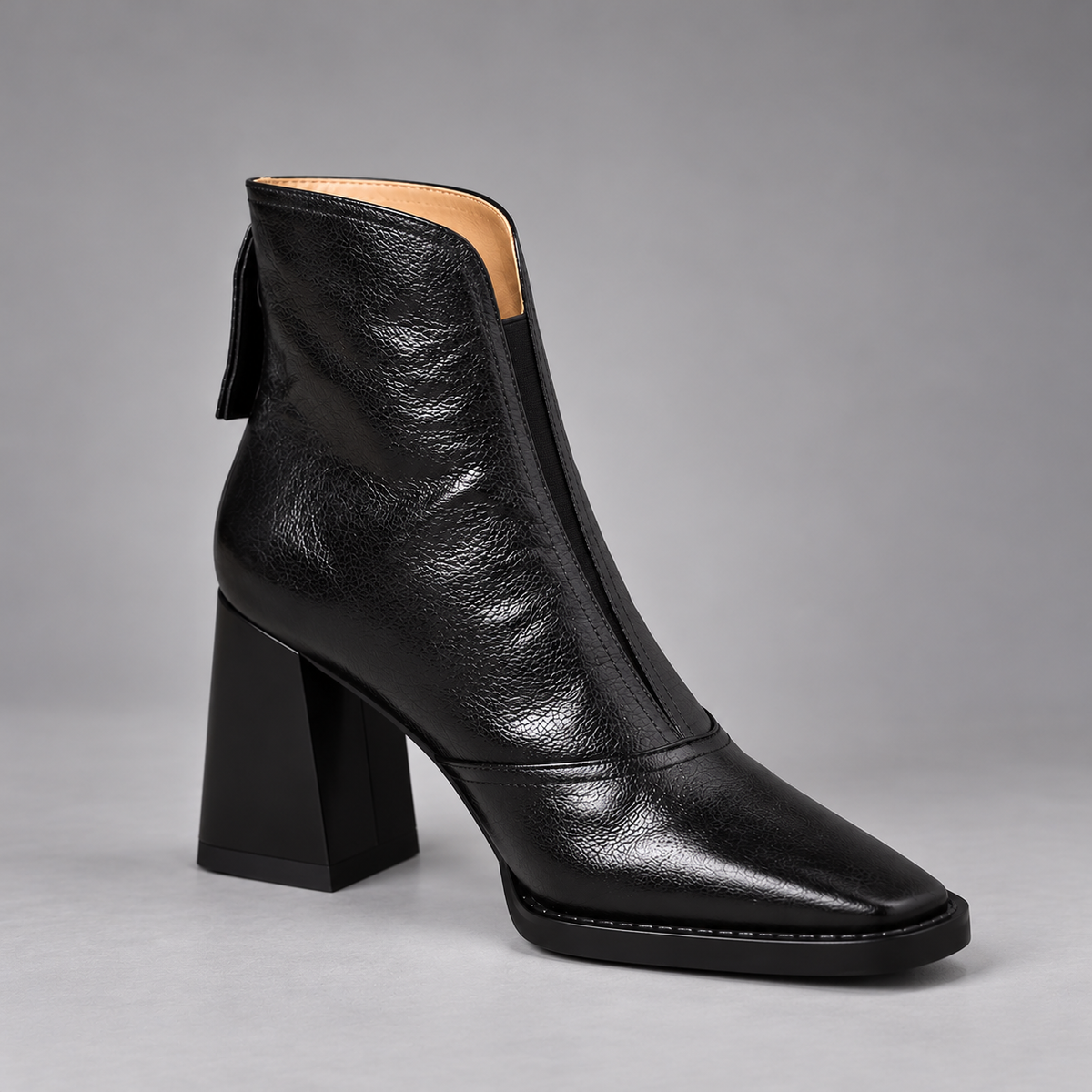 Margaret | Elegant Block-Heel Ankle Boots